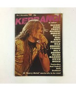 November 1981 Kerrang Magazine Billy Squier Frank Marino Stevie Nicks - £21.20 GBP