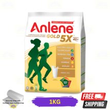1 X Anlene Gold 5X 1kg Milk Powder for Adult 45+ Stronger Bones - £37.83 GBP