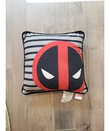 Marvel Deadpool Accent Pillow 14&quot; x 14&quot; EUC - £6.27 GBP