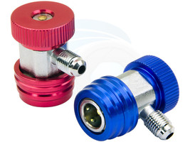 Quick Connect Coupler Adapters Air Conditioning Refrigerant - £17.44 GBP