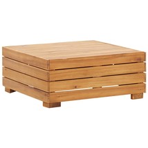 Sectional Table 1 pc Solid Acacia Wood - £68.46 GBP