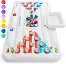 Jasonwell Beer Pong Pool Float - Inflatable Pool Beer Pong Table Party Pool - $46.95