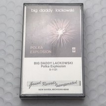 Big Daddy Lackowski Cassette Tape Polka Explosion S-1121 Sound Records Inc New - £10.59 GBP