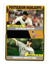 2005  Topps Updates #UH124 Buehrle /Garland White Sox - £3.75 GBP