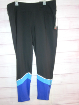Avenue Womens Leggings Size 18/20  Pants Black High Rise Pull On Stretch - £10.38 GBP