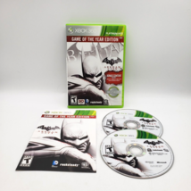 Batman: Arkham City Game of The Year Edition (Microsoft XBOX 360, 2012) w Manual - £7.71 GBP