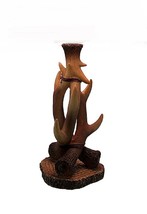 Scratch &amp; Dent 3 Entwined Antlers Rustic Table Lamp Base Only - $59.39