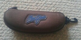 Maui Jim Brown Sunglasses Glasses Case Zip Side Clamshell Belt Clip - $18.99
