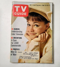 TV Guide Sally Fields The Flying Nun 1967 Sept 30 - Oct 6 NYC Metro - $9.85