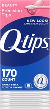 Q Tips Cotton Swabs Precision Tip 170 Count - $294.24 MXN