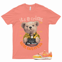 CRIME T Shirt to Match Air Max 1 Puerto Rico Orange Frost Citron Pulse Coconut - £18.40 GBP+
