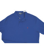 NEW! Polo Ralph Lauren Royal Blue Mesh Polo Shirt!   XL   Red Polo Player - $46.99