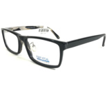 Robert Mitchel Eyeglasses Frames RM 7007 BLACK Brown Horn Rectangular 55... - $55.89