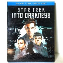 Star Trek Into Darkness (Blu-ray/DVD, 2013, Widescreen) Like New w/ Mylar Slip ! - $5.88