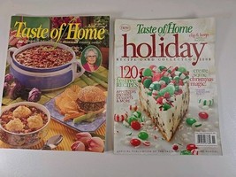 Vtg Taste of Home magazines from 1999 &amp; 2008 Holiday lot of 2 - $6.92