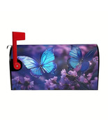 Butterfly Flower Garden Standard Size Mailbox Cover / Wrap - Size: 21&quot; x... - $9.67