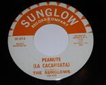 The Sunglows Peanuts Happy Hippo 45 Rpm Record Sunglow Label 107 Near  - $19.99
