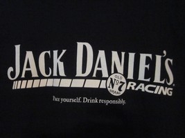 NWOT - JACK DANIEL&#39;S RACING Black Adult L Short Sleeve Tee - £7.96 GBP