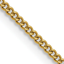 Chisel Stainless Steel Polished Yellow IP-plated 2.25mm 20 inch Round Cu... - $32.64