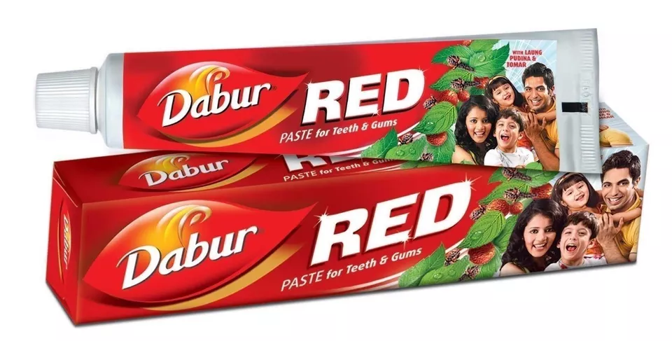 Dabur Red Ayurvedic ToothPaste Lal Dant Paste For Strong Teeth Healthy G... - £12.99 GBP