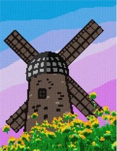 pepita Windmill Needlepoint Canvas - £71.92 GBP