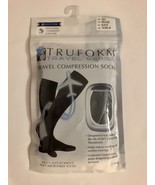 Truform Travel Compression Socks for Men and Women 15-20 Knee High Size ... - $20.50 CAD