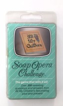 Vintage Soap Opera Challenge ALL MY CHILDREN Vintage Card Game w/Dice! 1987 - £4.73 GBP