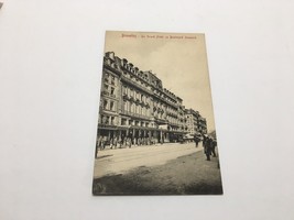 Bruxelles Le Grand Hotel Boulevard Anspach Carte Postale Unposted Buggy ... - £22.38 GBP