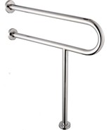 Toilet Handicap Grab Bars, Wall To Floor Handicap Grab Rails Heavy Duty ... - $99.46 CAD