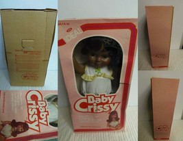 Ideal Black Baby Crissy 1981 Vintage Ideal Doll - £313.86 GBP