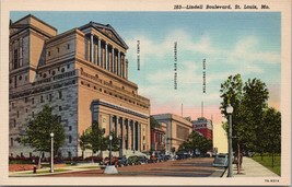 Lindell Boulevard St. Louis MO Postcard PC571 - £3.90 GBP