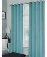 Grommet Weave Embossed Window Curtains Drapes Set of2 panels 60&quot;x84&quot;each - $34.24 CAD