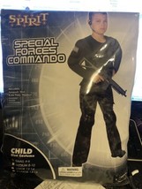 Spirit Special Forces Commando Child Halloween Costume Size Small 4-6 NEW - £11.07 GBP