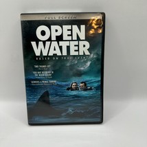 Open Water DVD Full Screen Based On True Events 2004 Lions Gate Rated R ... - $9.55