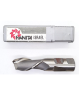 Hanita End Mill 1&quot;X1&quot;X2&quot;X4 1/2&quot; 2 Flute HSS - £7.61 GBP