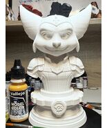 Ratchet &amp; Clank Bust 14cm – Unpainted 3D Printed Fan Tribute (FDM) - $1,321.14 MXN