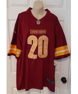 Official NFL Washington Commanders Bobby McCain Football Jersey #20 size... - $81.36 CAD
