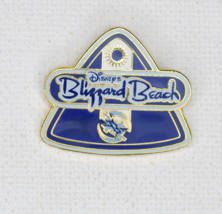 Disney 2001 Walt Disney World Blizzard Beach Blue Triangle Pin#4179 - £7.82 GBP