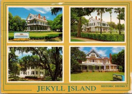 Historic District Jekyll Island GA Postcard PC402 - £3.92 GBP