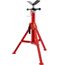 VEVOR V Head Pipe Stand 1/8\"-12\" Capacity,Adjustable Height 28\"-53.6\" - $63.90