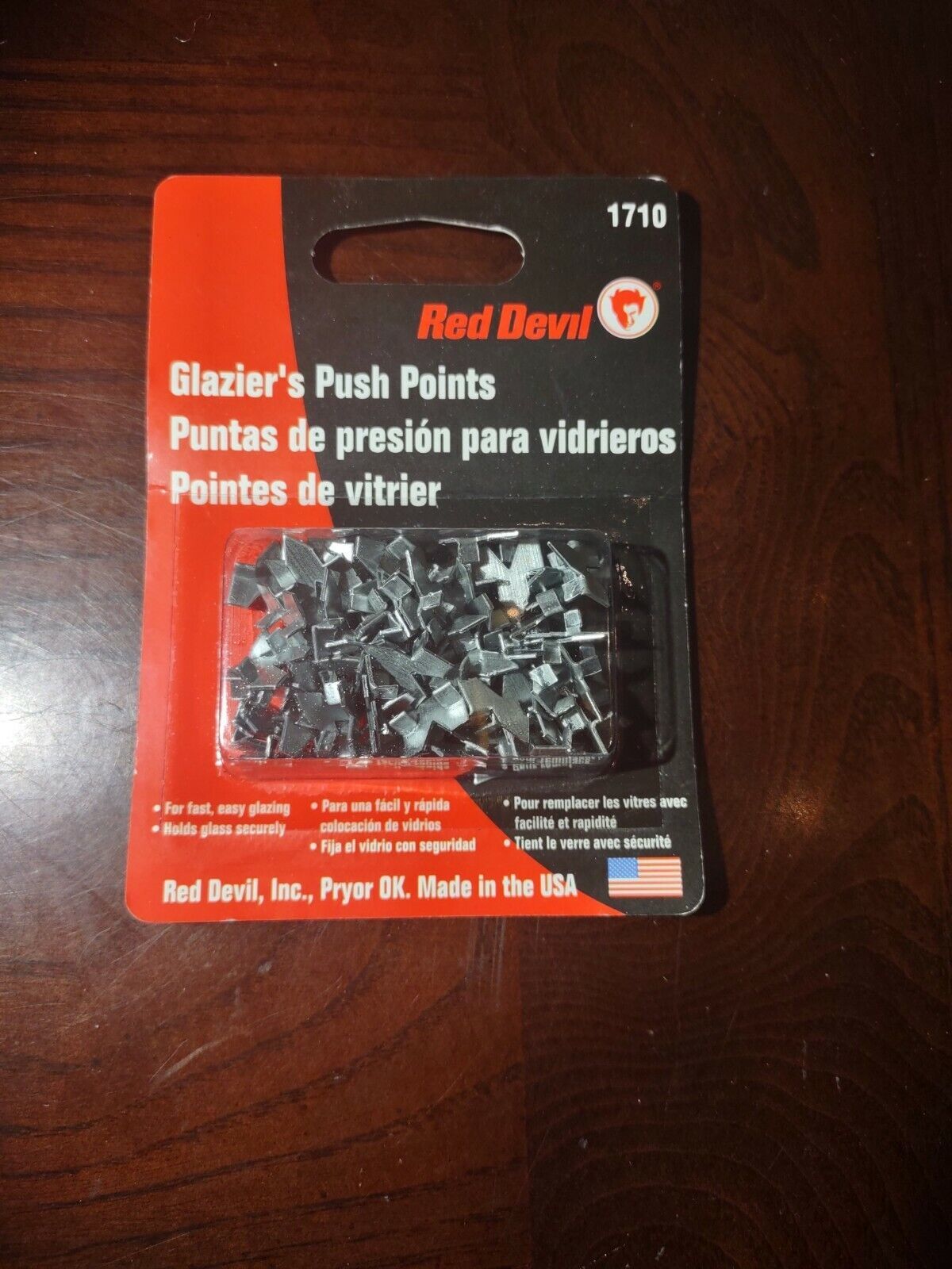 Red Devil 1710 Glazing Push Points - $7.80