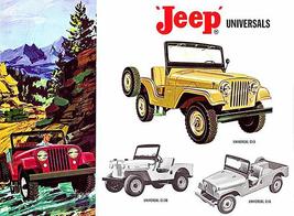 1962 Jeep Universals - CJ Series - Promotional Advertising Poster - $32.99