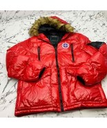 Men&#39;s Quilted Puffer Red Jacket - $89.00