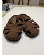 Muk Luks Nicholas Fisherman sandals size 10 - £18.74 GBP