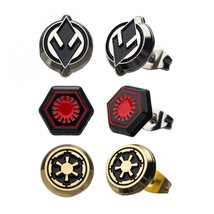 Star Wars Empire Icons Earrings 3-Pair Set Multi-Color - £18.08 GBP