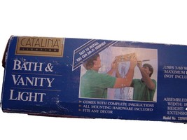 Catalina Bath and Vanity Solid Oak Light Fixture Wall Mount - $55.00