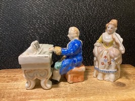 Vintage Occupied Japan Porcelain Musician Figurines (please read descrip... - $5.00