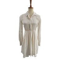 Stella McCartney Cream Dress Rayon Silk Size 38 / US 8  - £61.29 GBP