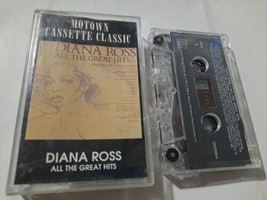 Diana Ross All the great hits Greatest Hits Cassette, 1992, Motown TESTED - £9.97 GBP