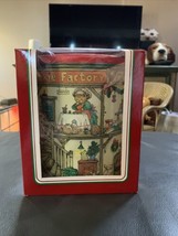 Vintage POTPOURRI PRESS Christmas Santa Bear Tin Cookie Factory Made in ... - $17.56